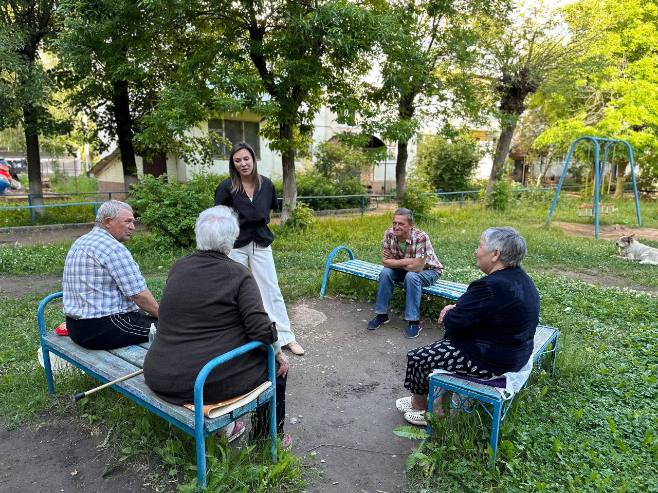 Выездной приём граждан провела в Серпухове депутат окружного совета Ольга Ковшарь