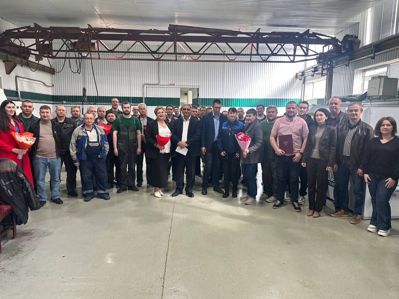 С Днем машиностроителя поздравили коллектив Серпуховского инструментального завода «ТВИНТОС»