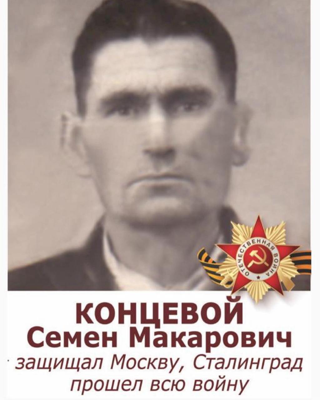 Концевой Семен Макарович