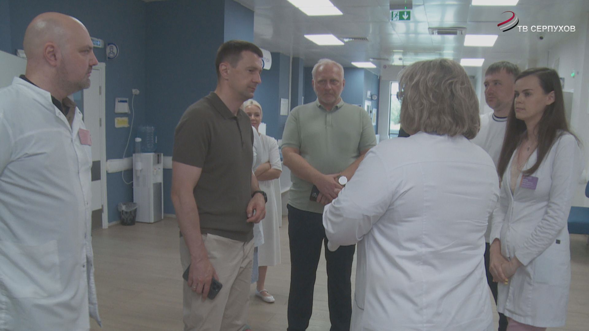 Заместитель председателя Правительства Московской области проверил медицинские учреждения Серпухова