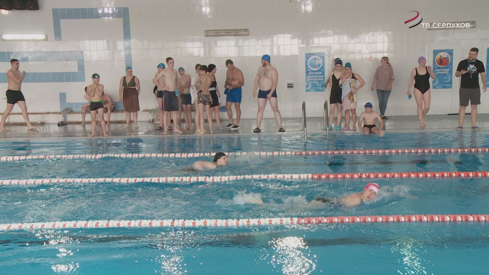 В Серпухове прошли соревнования по плаванию среди учащихся школы-интерната «Абсолют»  