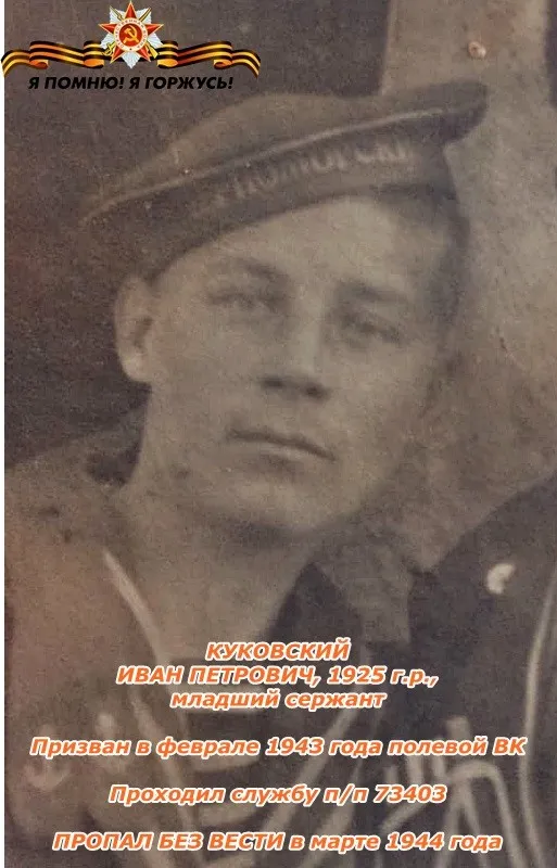Куковский Иван Петрович.