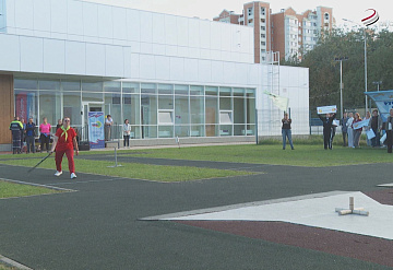 В Серпухове прошли соревнования по «городкам»