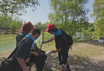 В Серпухове прошла экологическая акция "Чистые берега"