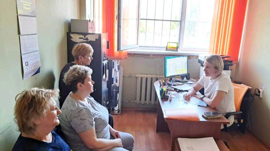 Приём граждан провела в Серпухове депутат окружного Совета Наталья Боровских