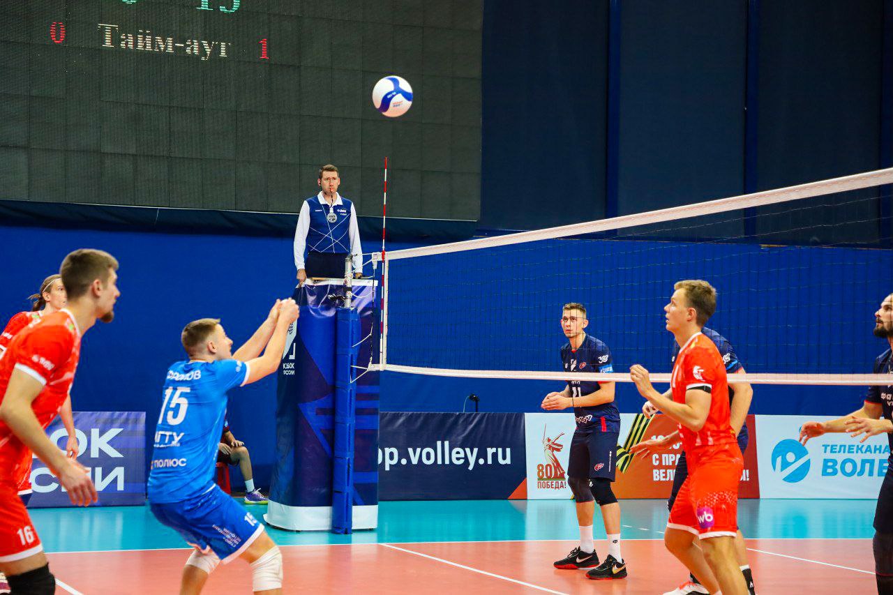 Второй тур Кубка России по волейболу памяти Константина Ревы прошёл в Серпухове