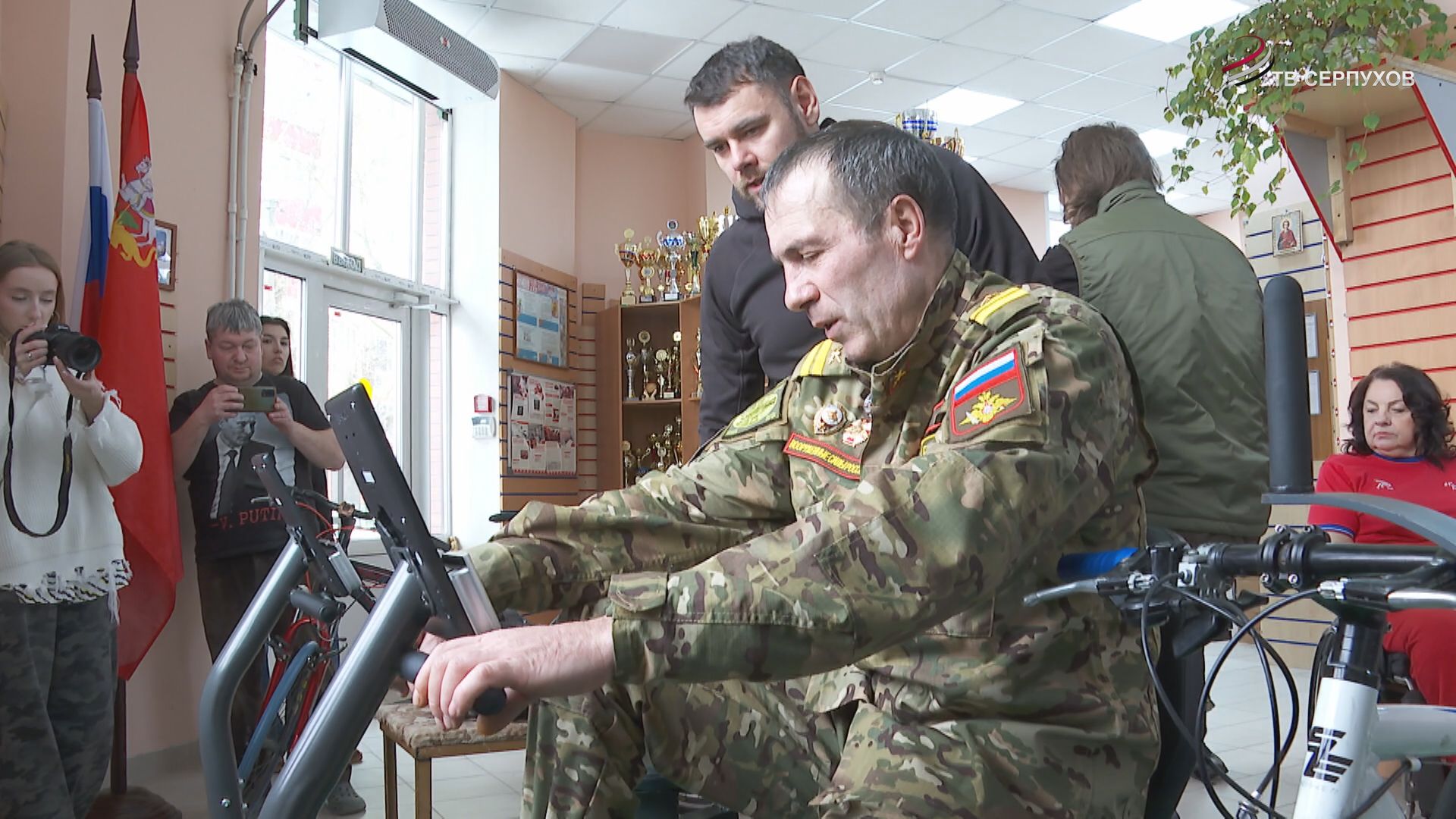 В серпуховском клубе «Равные возможности» прошел День открытых дверей