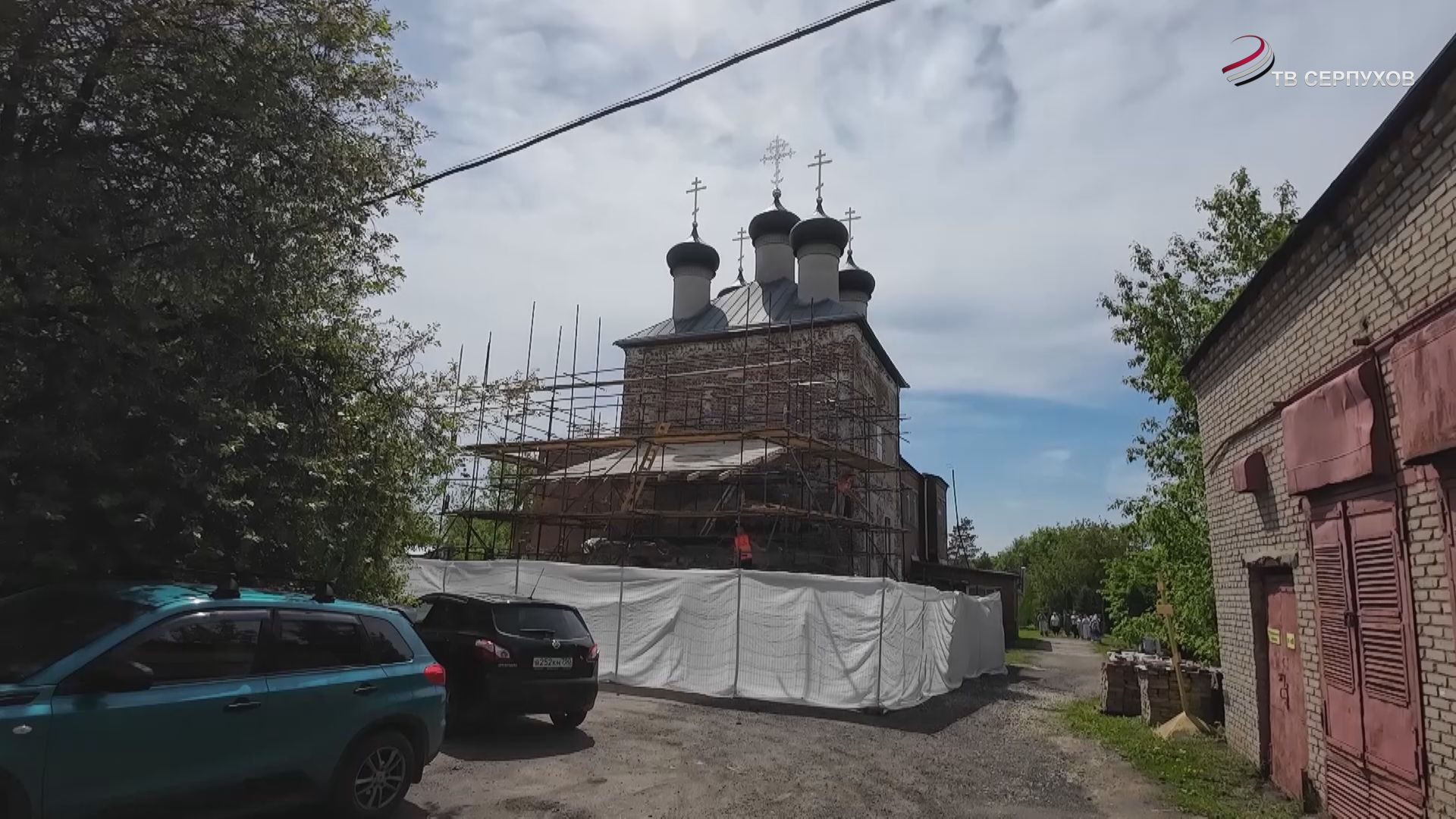 В одном из древних храмов Серпухова началась полномасштабная реконструкция