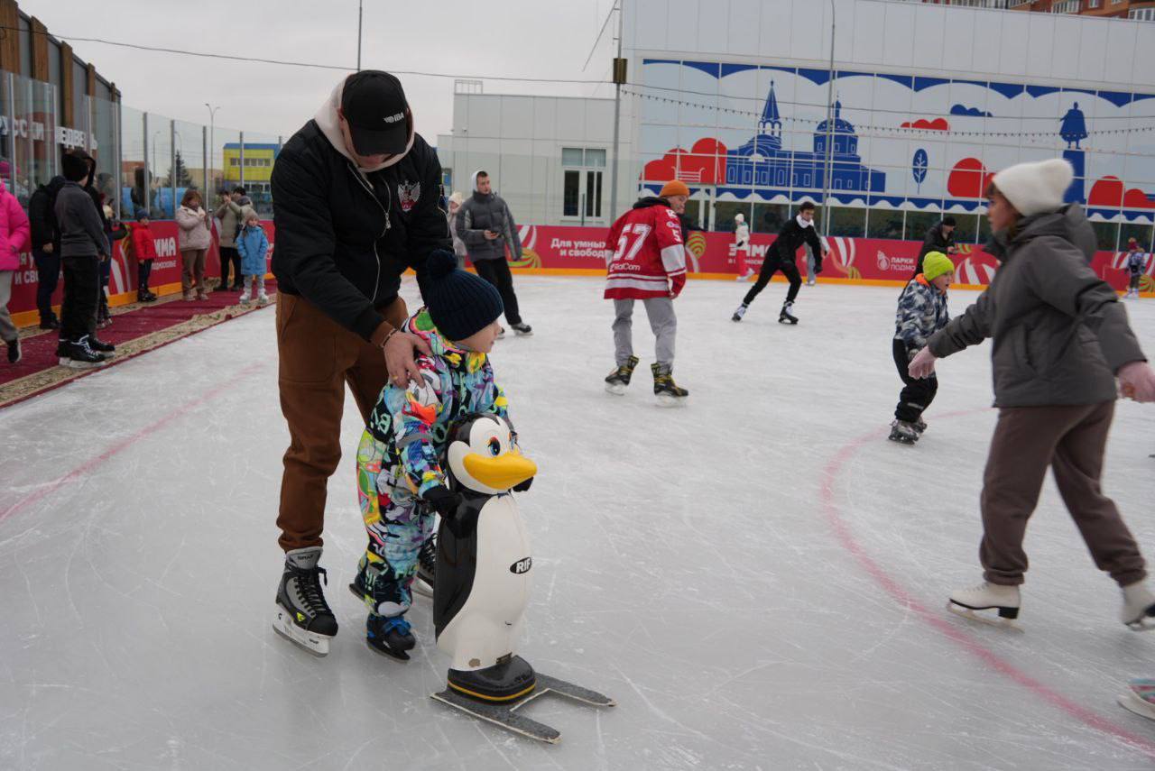 Серпуховичам рассказали о правилах бронирования сеансов на катке в «Питомнике»