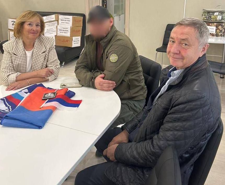 Встреча с участником СВО прошла в серпуховском Едином центре поддержки 