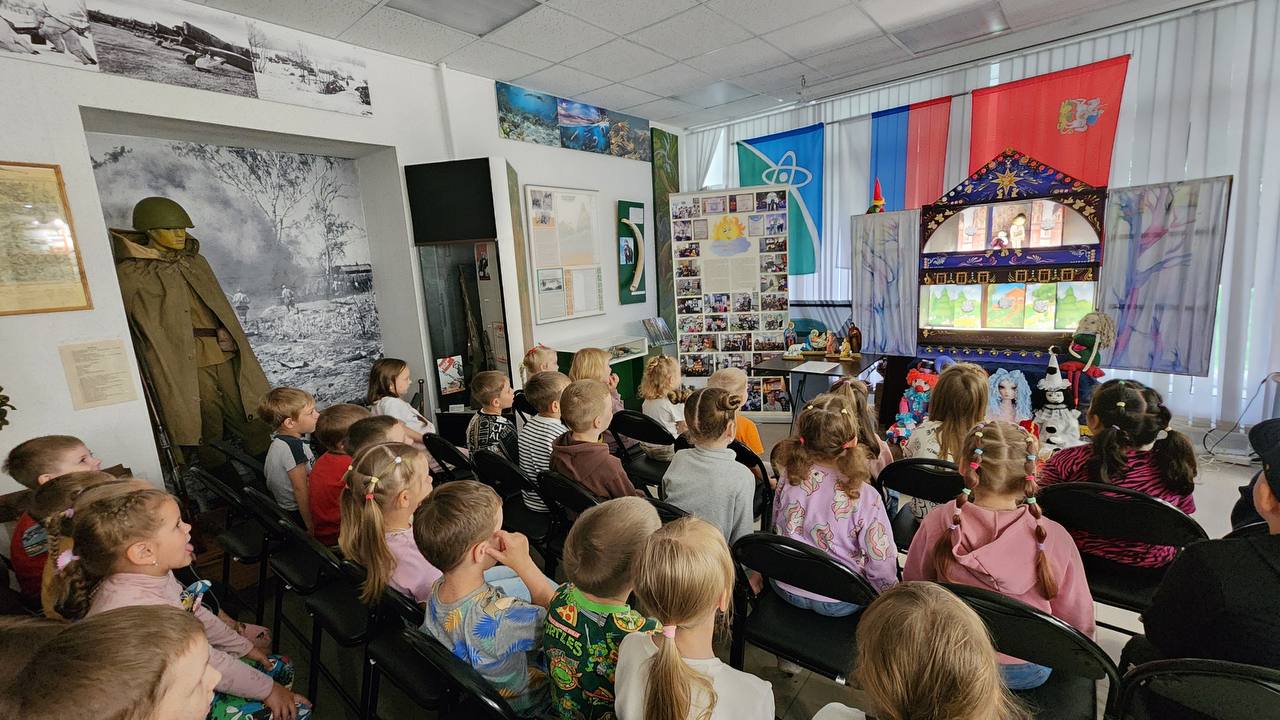 В музее Протвино прошёл показ белорусского кукольного театра-батлейки