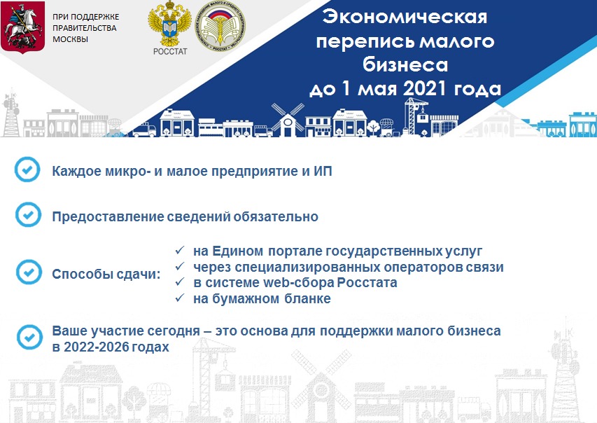 Завершается экономическая перепись малого бизнеса Завершается экономическая перепись малого бизнеса