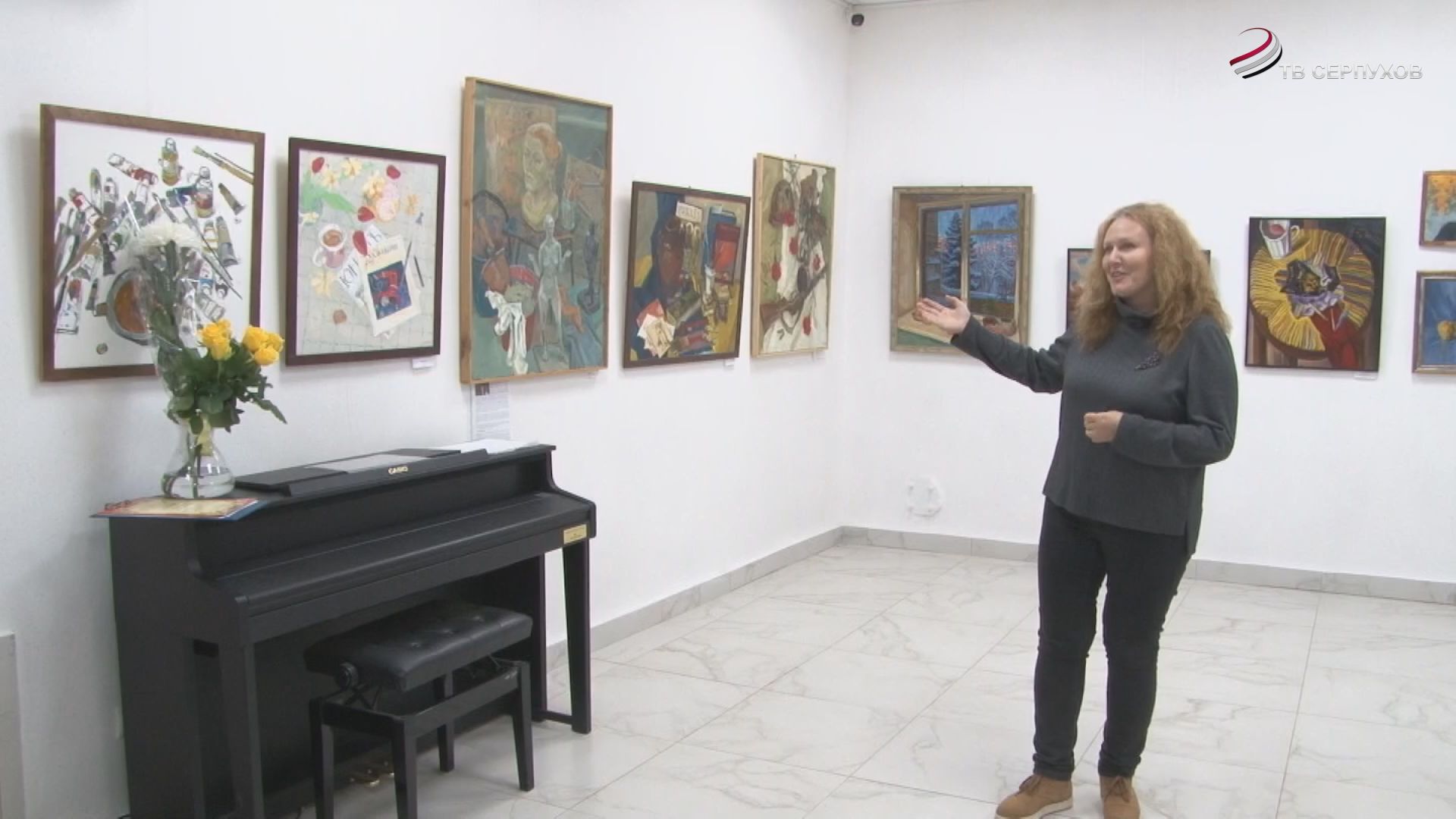 Протвинская художественная школа отметила 35-летие выставкой работ своих выпускников