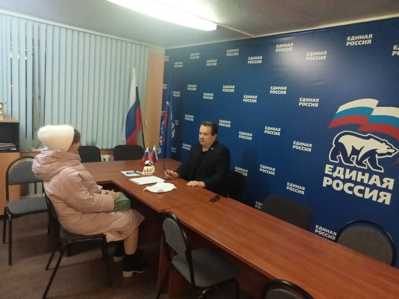 Приём жителей Протвино провёл депутат Александр Булатов