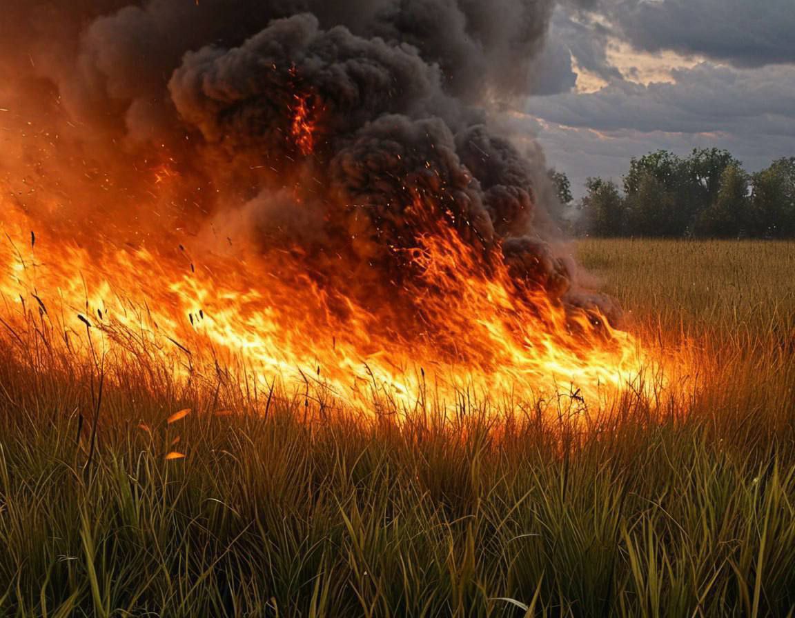 На территории Московской области прогнозируется высокий класс пожарной опасности