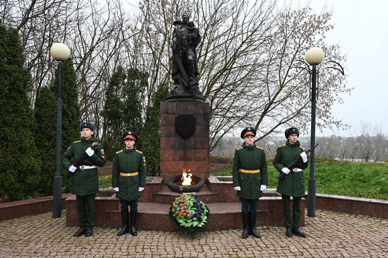 Серпуховичи почтили память погибших в битве за Москву
