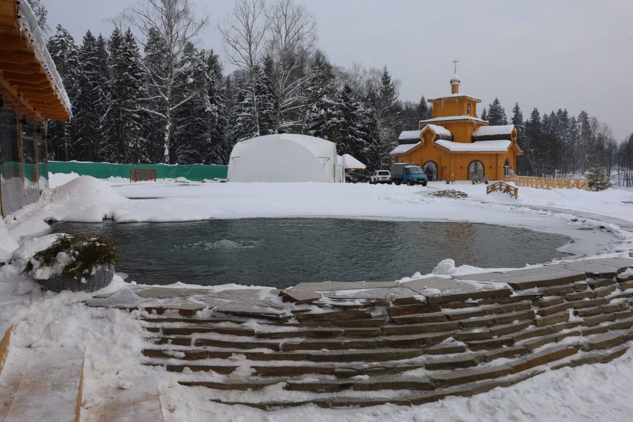 Жителям Серпухова напомнили о соблюдении правил безопасности во время Крещенских купаний 