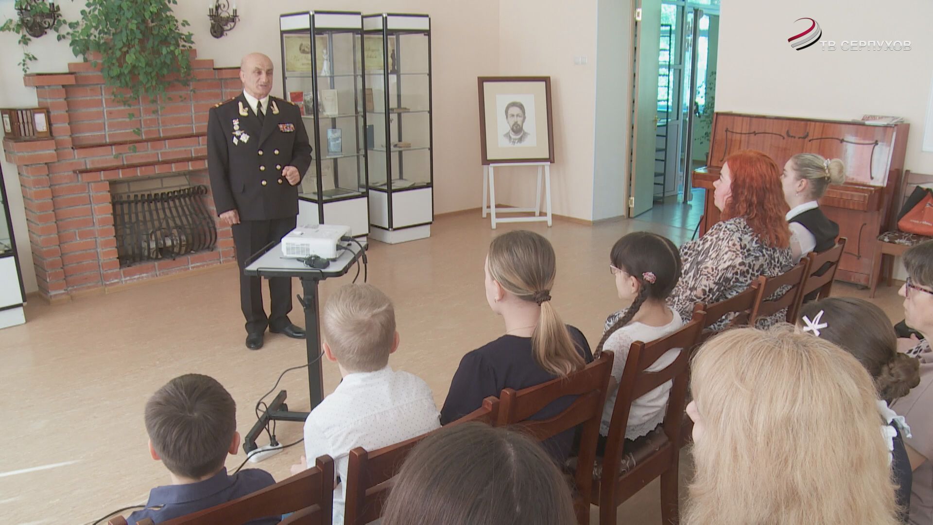 В Серпуховской библиотеке состоялась встреча с поэтом из Кабардино-Балкарии Жашарбеком Атаевым