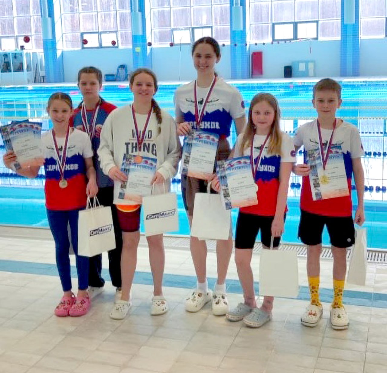 Спортсмены из Серпухова успешно выступили на VII этапе кубка Обнинска по плаванию