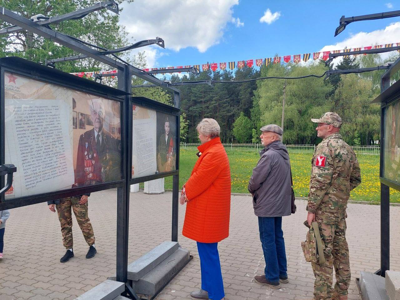 Фотовыставка проекта «Китель Победы» открылась в Пущино