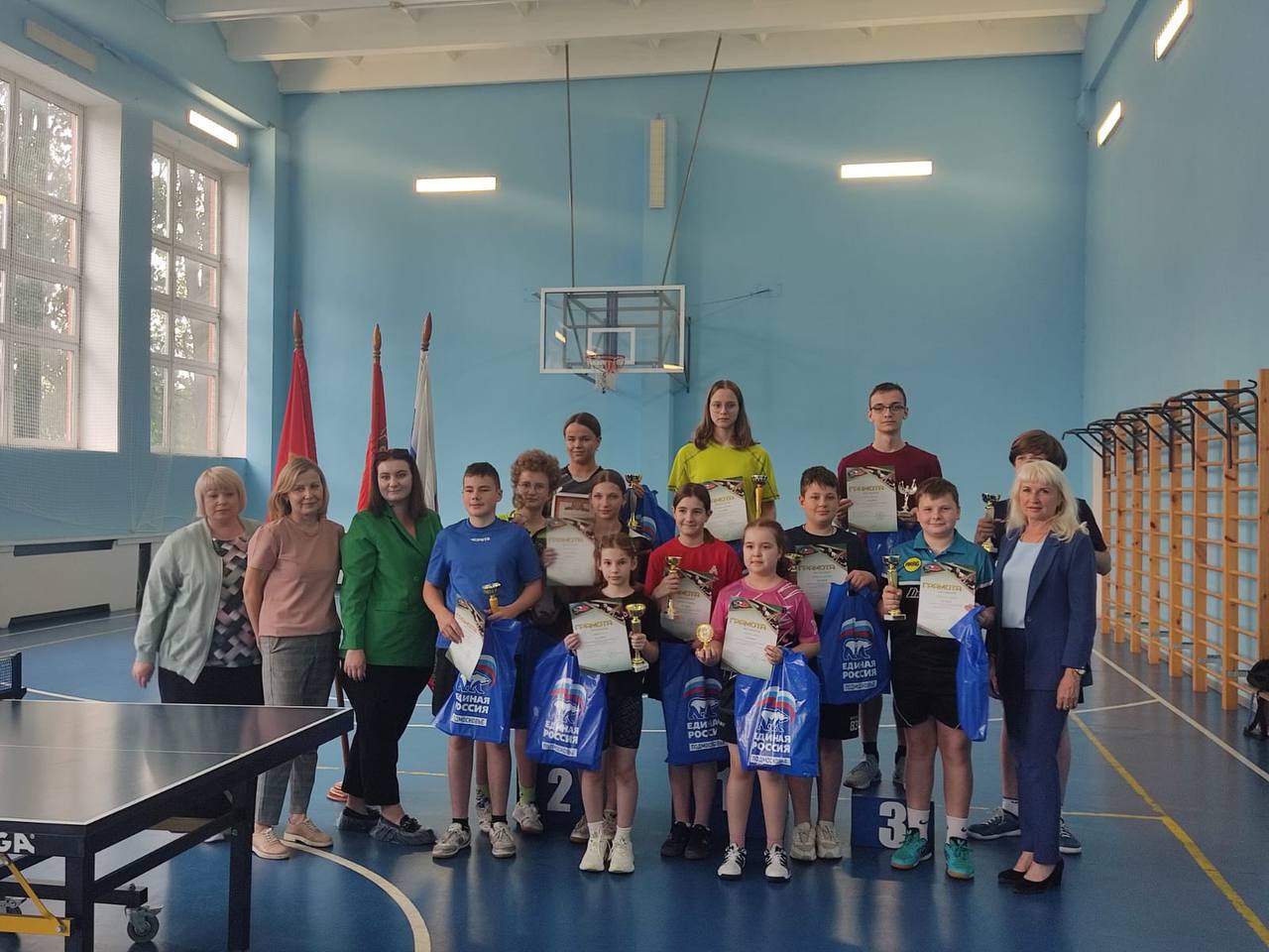 В Серпухове наградили победителей и призёров Детской лиги «Белый мяч»