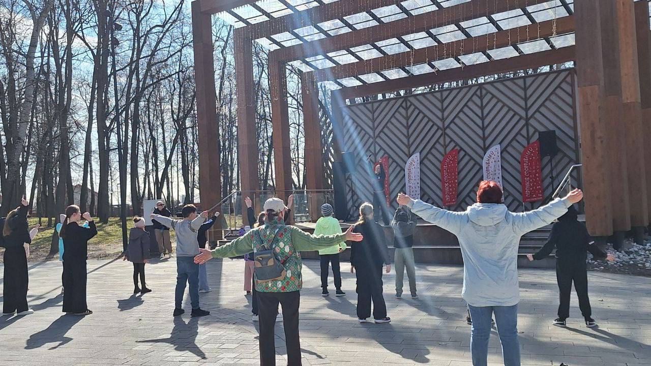 День здоровья отметили в серпуховском парке им. Олега Степанова