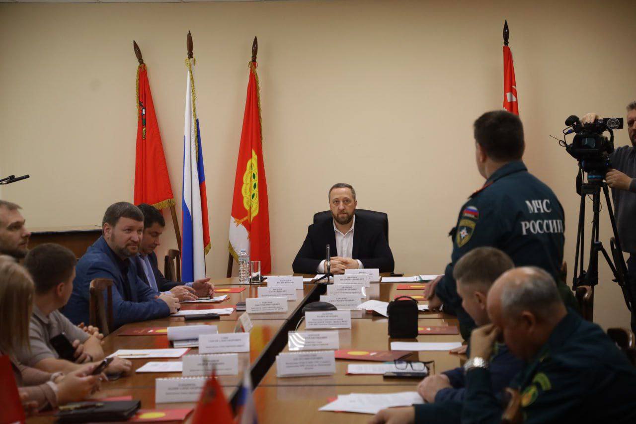 В Серпухове обсудили вопросы безопасности и подготовку к предстоящему пожароопасному сезону