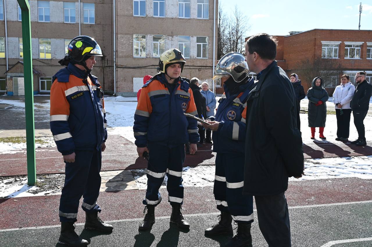Тренировочная эвакуация прошла в серпуховской школе №5