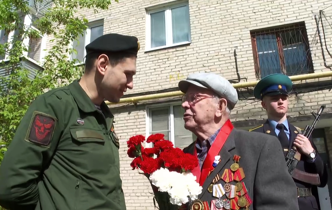 Ветеран Великой Отечественной войны Николай Николаевич Левикин