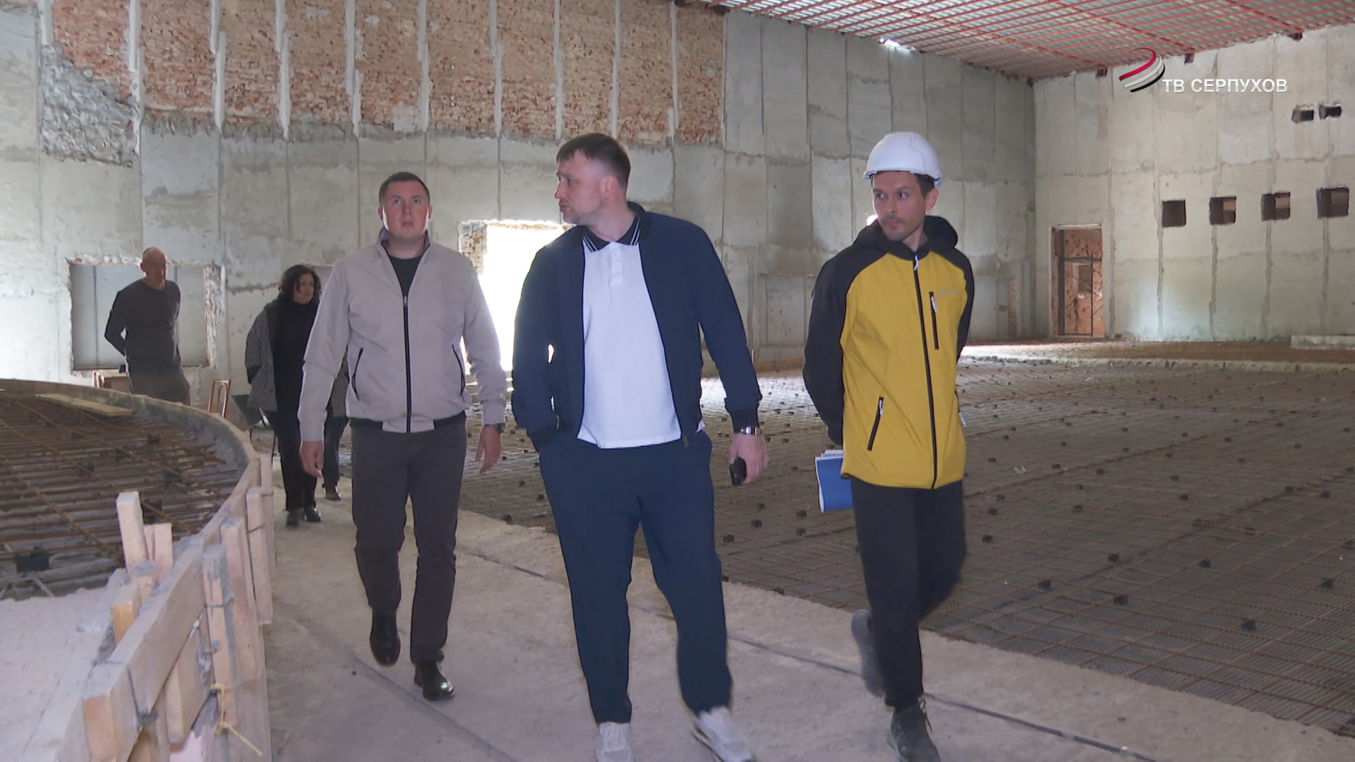 В Серпухове продолжается ремонт ДК Исток