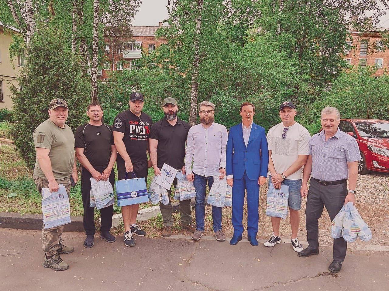 Институт инженерной физики передал из Серпухова партию гуманитарной помощи для бойцов СВО