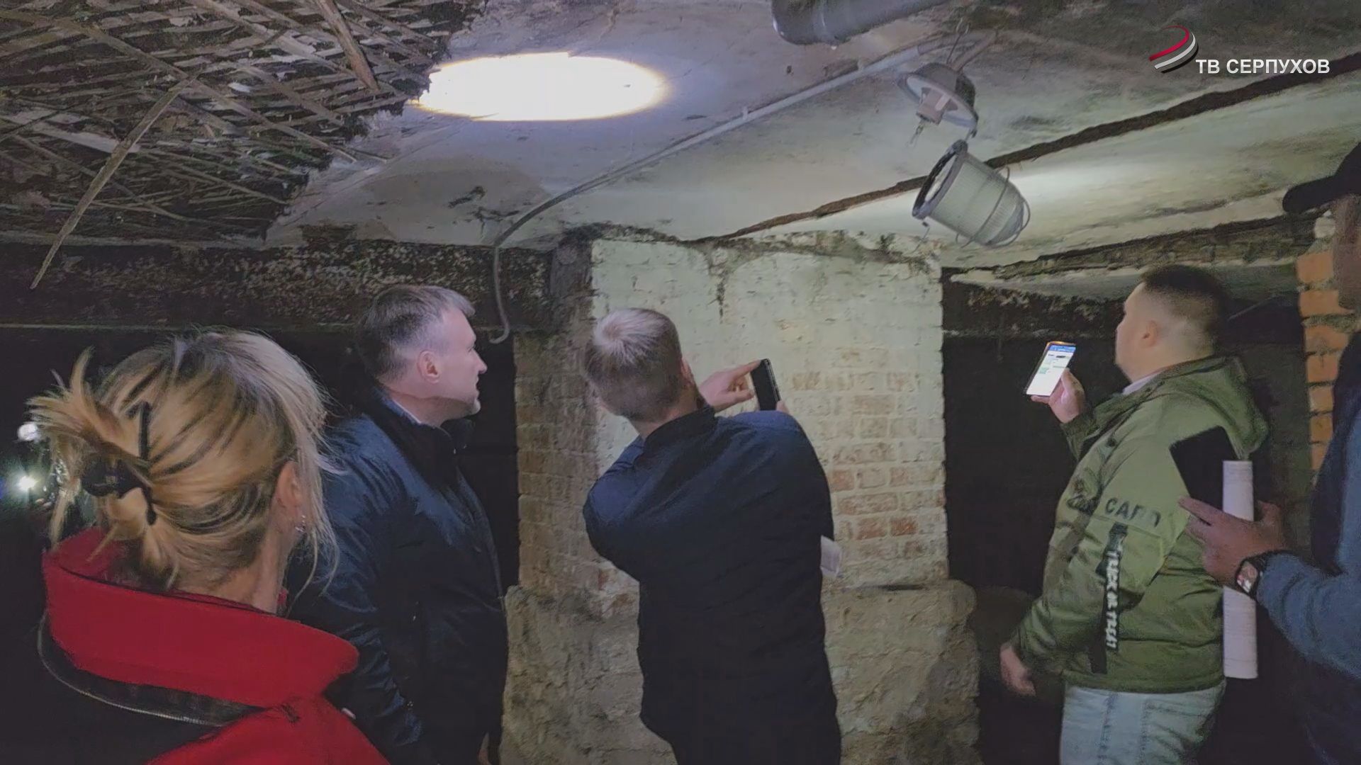 В Серпухове проверили содержание подвальных помещений на улице Советской