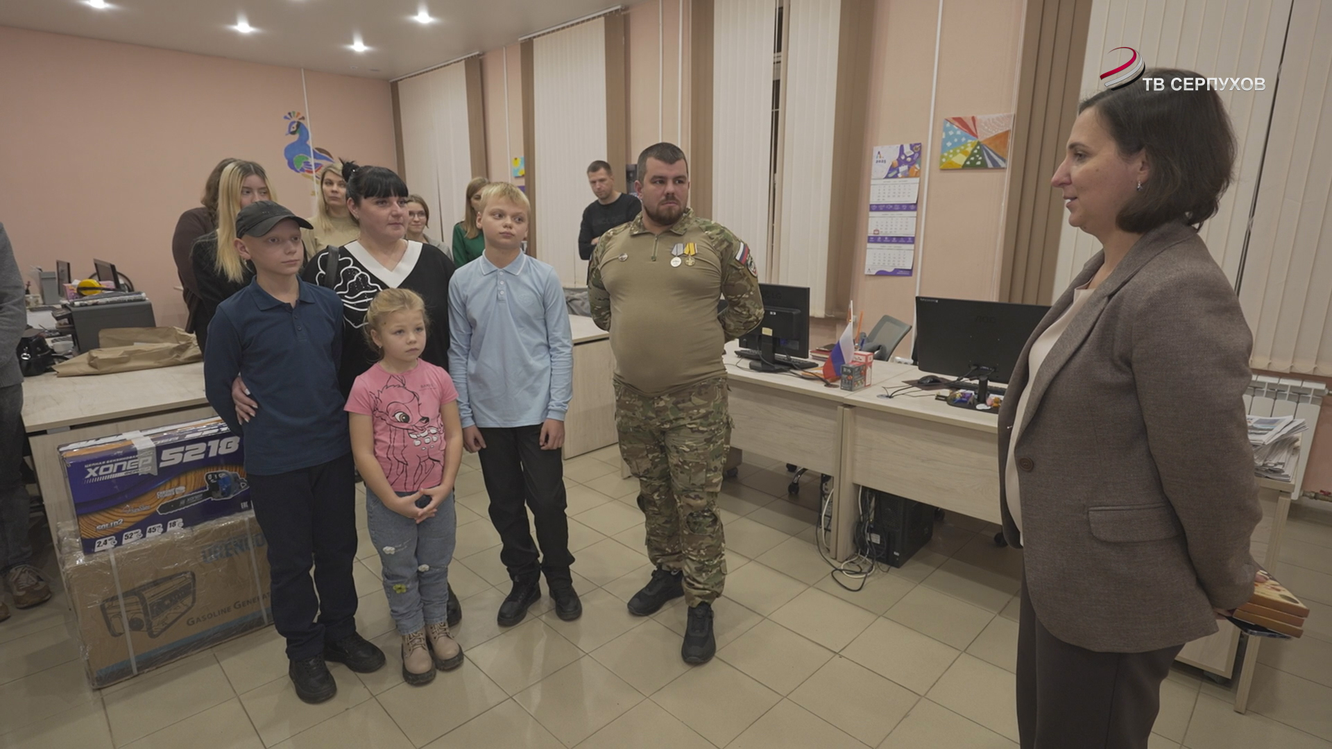 Журналисты Серпухова передали гуманитарную помощь участникам СВО Журналисты Серпухова передали гуманитарную помощь участникам СВО