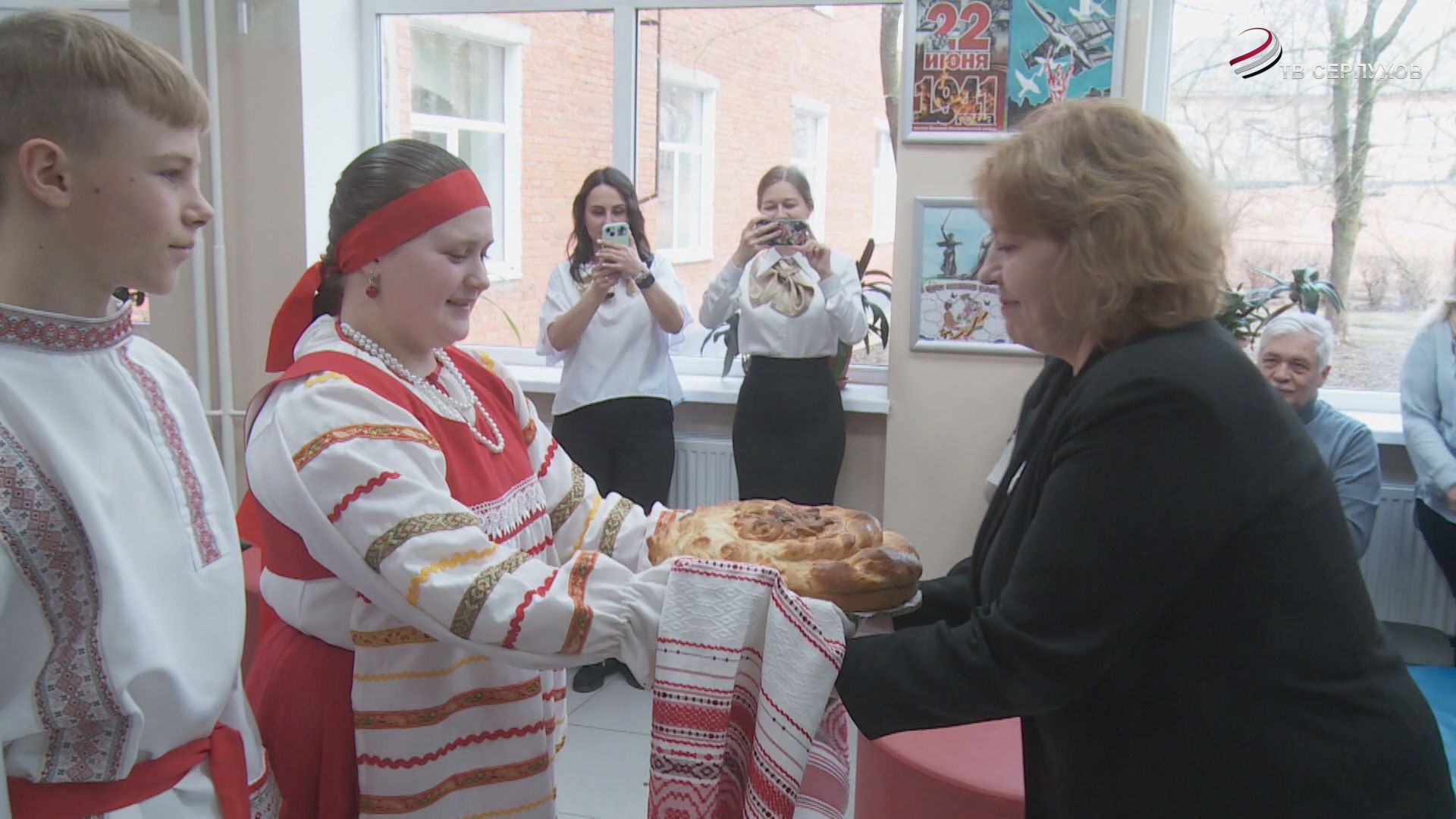 Серпухов накануне дня единения России и Белоруссии посетила делегация из Минска