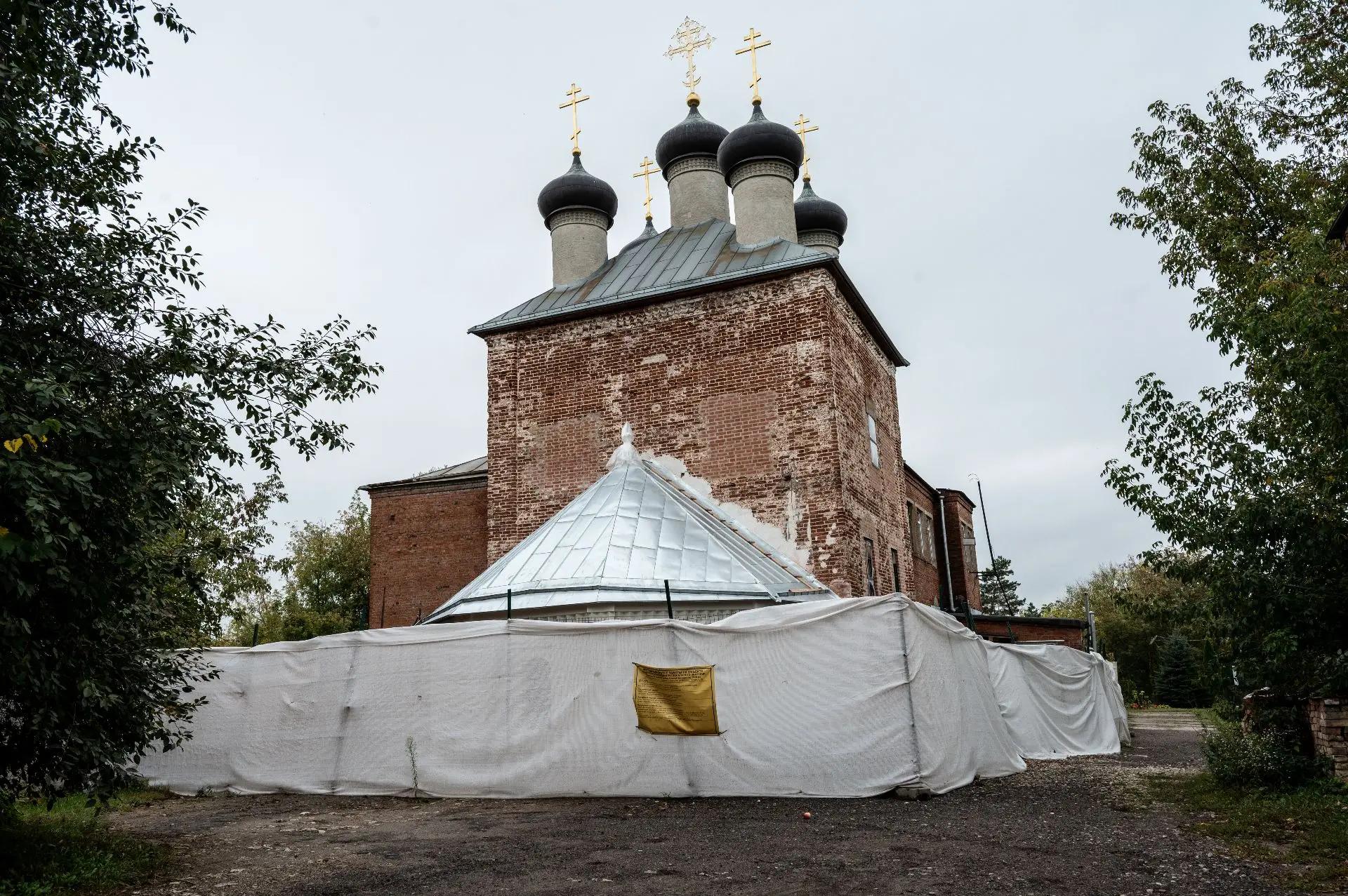 В Серпухове реставрируют Казанский храм