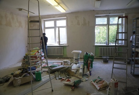 Продолжается ремонт объектов социальной сферы в Серпухове