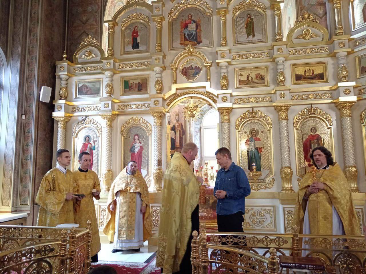В Серпухове во Всехсвятском храме отметили престольный праздник
