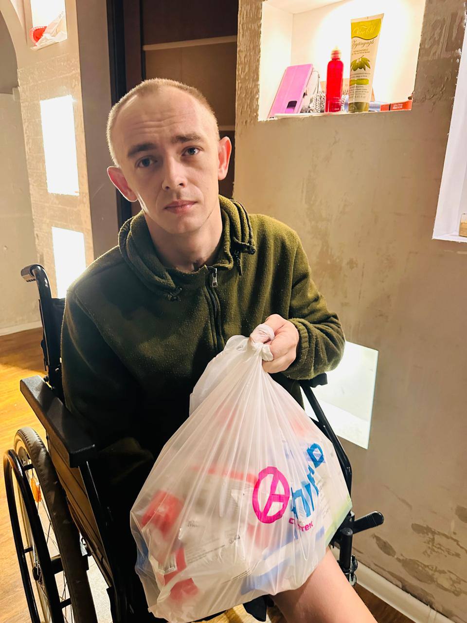 Участнику СВО в Серпухове помогли в приобретении лекарств 