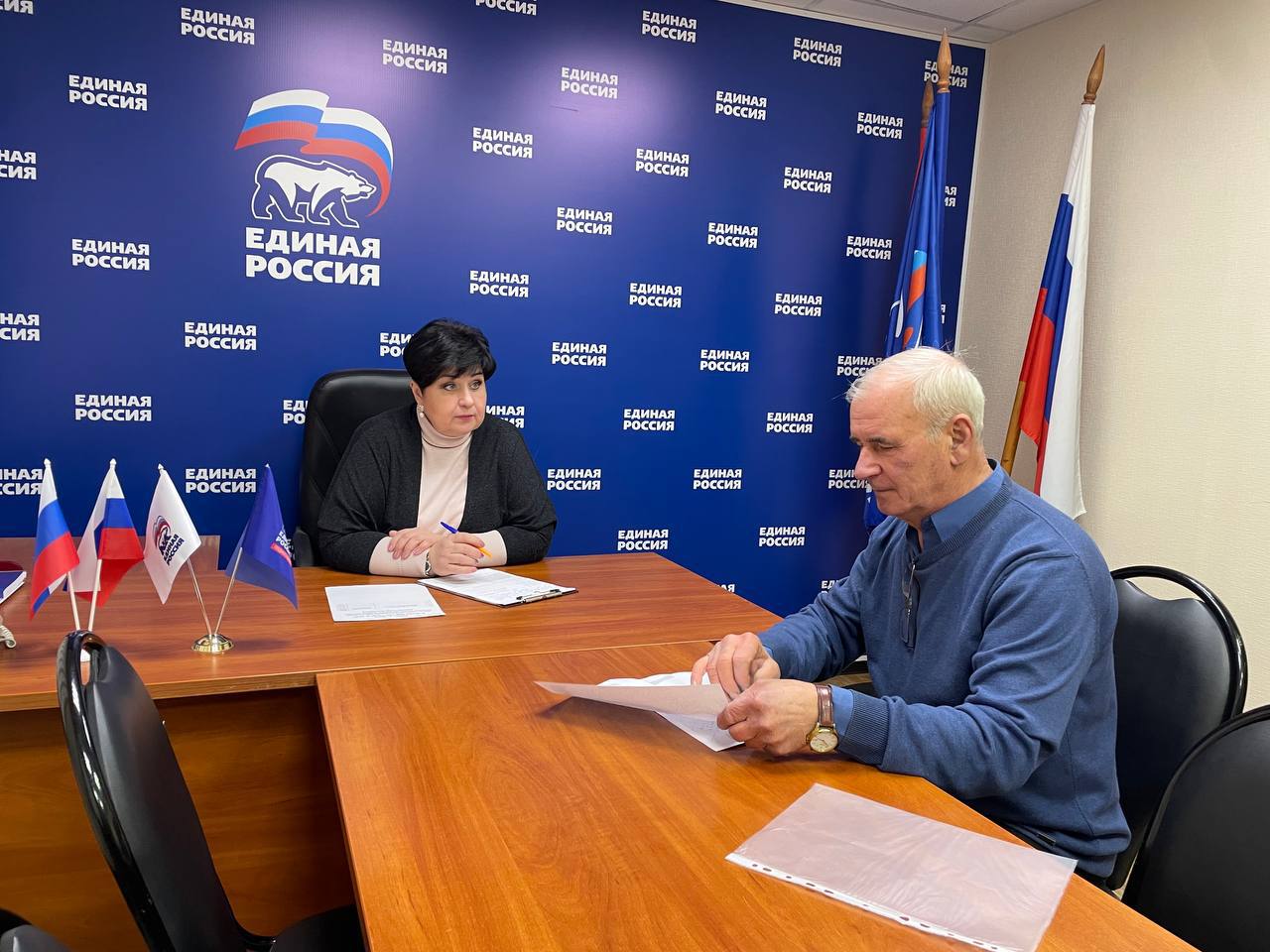 Приём жителей Серпухова провела депутат окружного Совета Елена Акимова