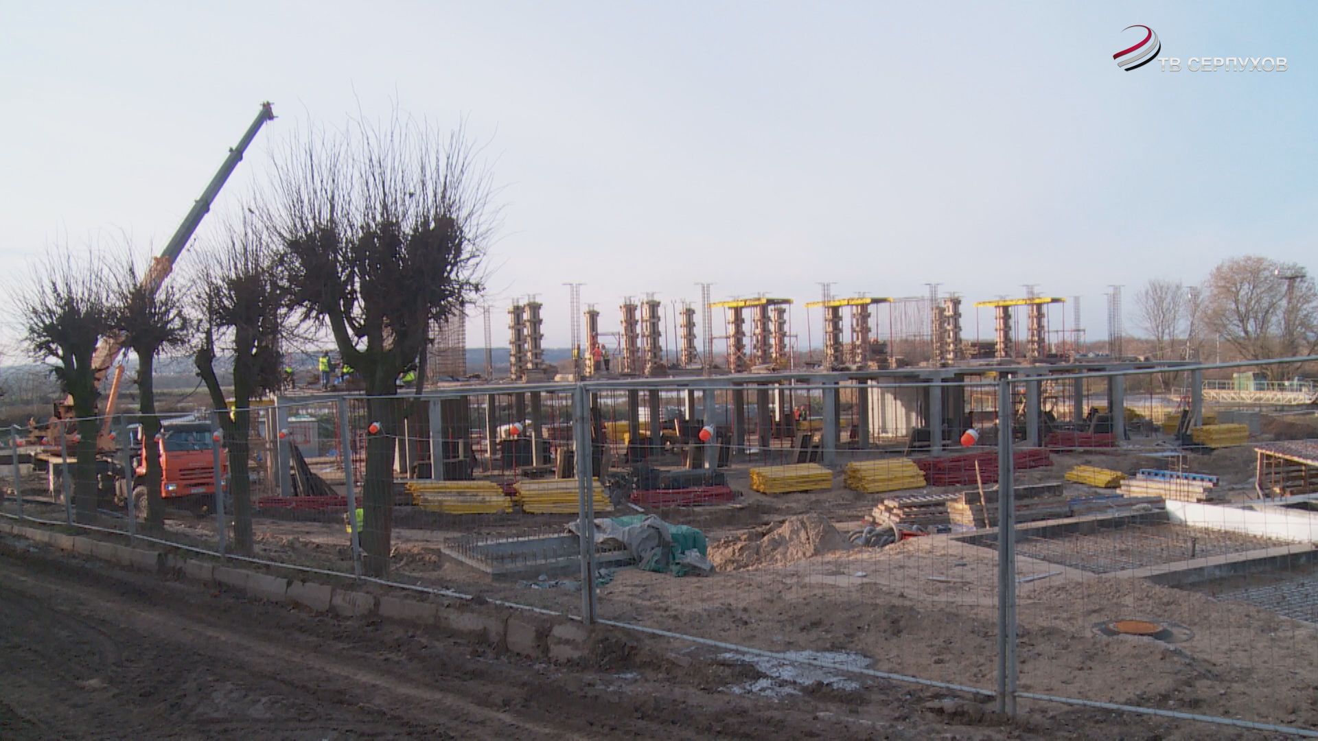 Реконструкция городских очистных сооружений в Серпухове набирает обороты