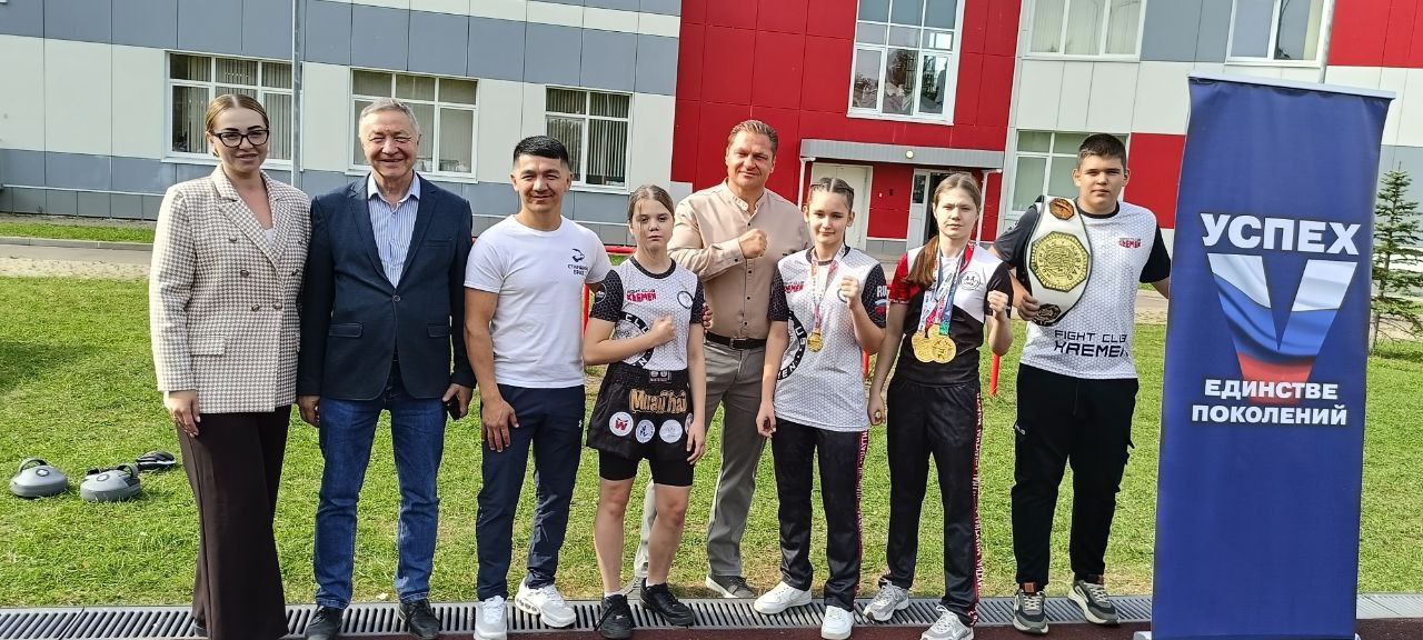 Тренировка по боевому искусству для старшеклассников состоялась в Серпухове