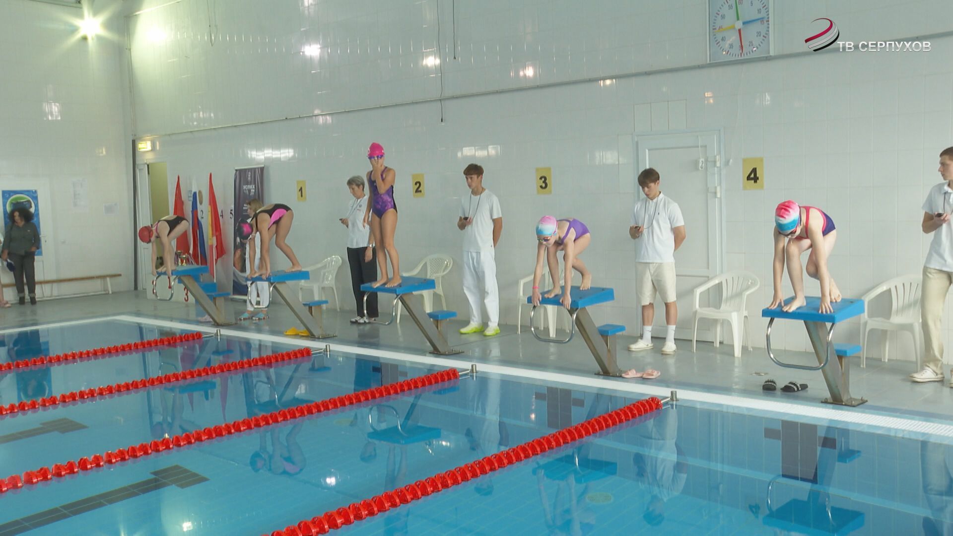 В Серпухове в турнире по плаванию участвовало рекордное количество спортсменов