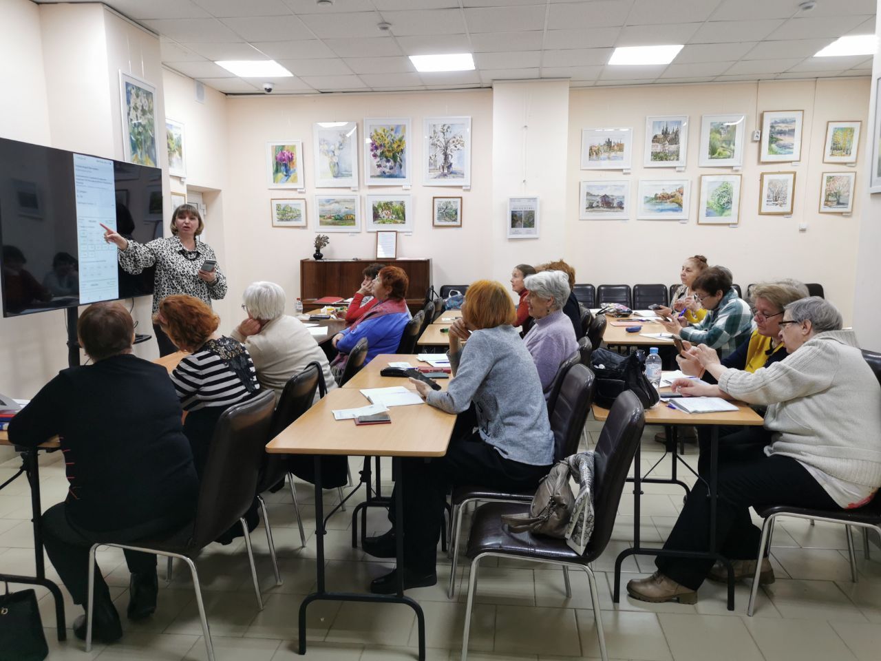 В Протвино жителей старшего поколения научили пользоваться электронной почтой и медицинскими порталами