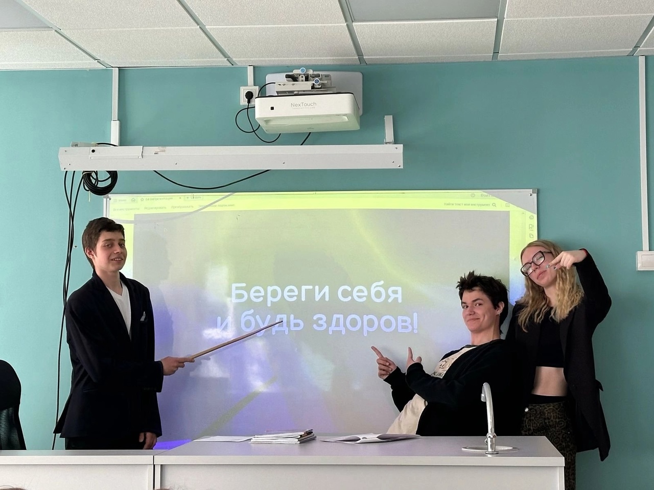 Активисты «Движения Первых» в Серпухове отметили Всемирный день здоровья 