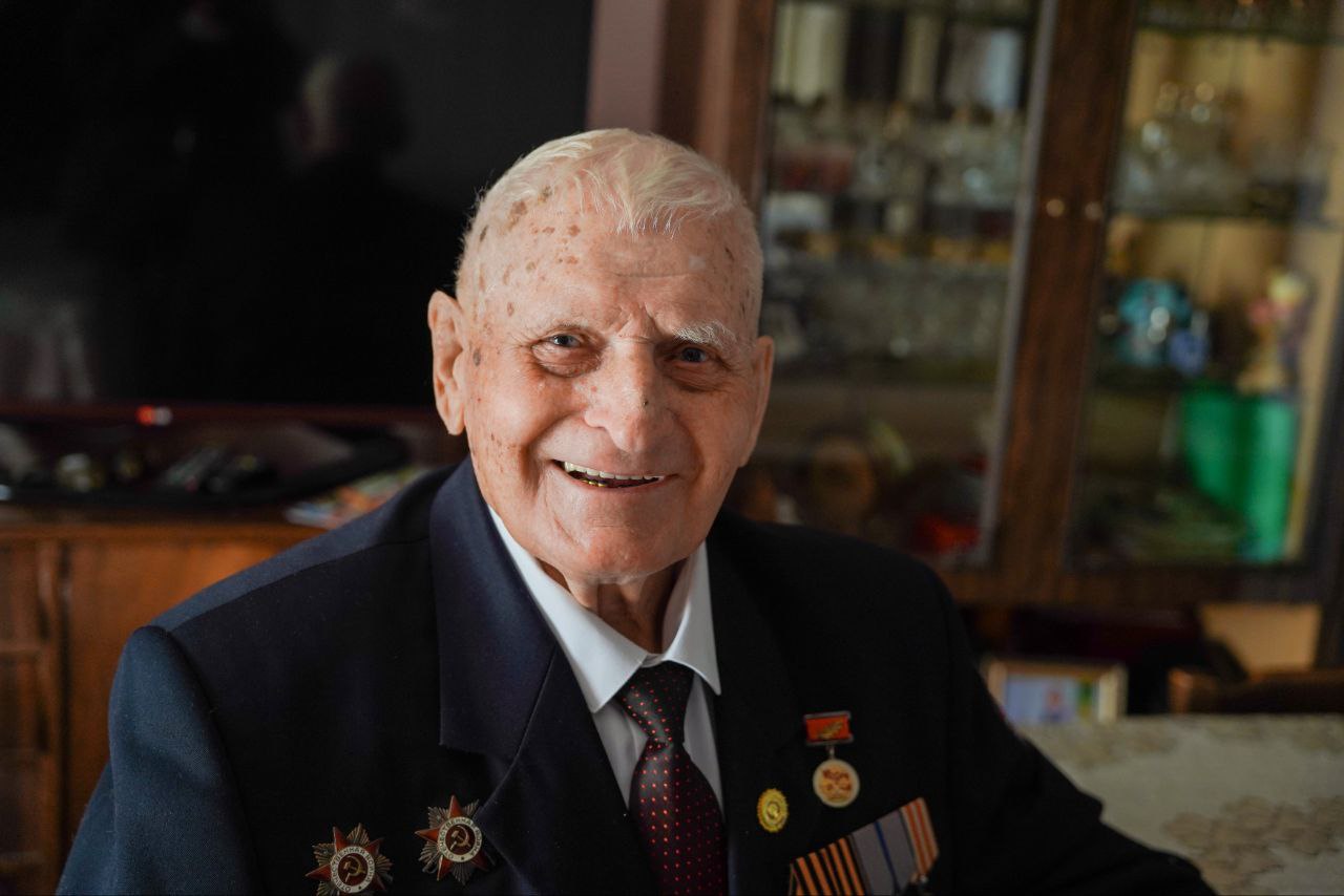 Ветеран Великой Отечественной войны Николай Иванович Козлов