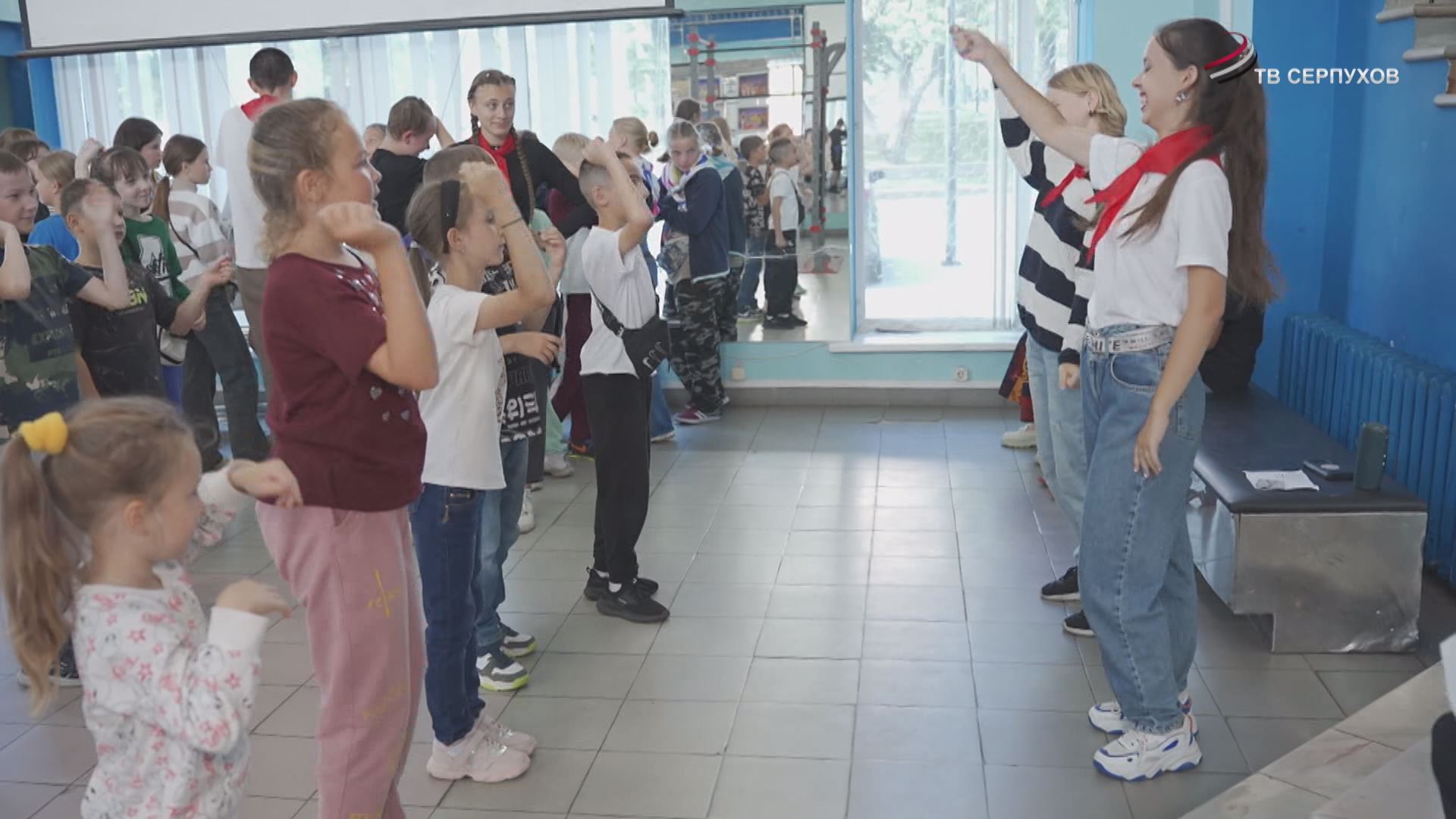 К 671-й годовщине со дня рождения князя Владимира Храброго вожатые провели с детьми квест «Мой Серпухов»