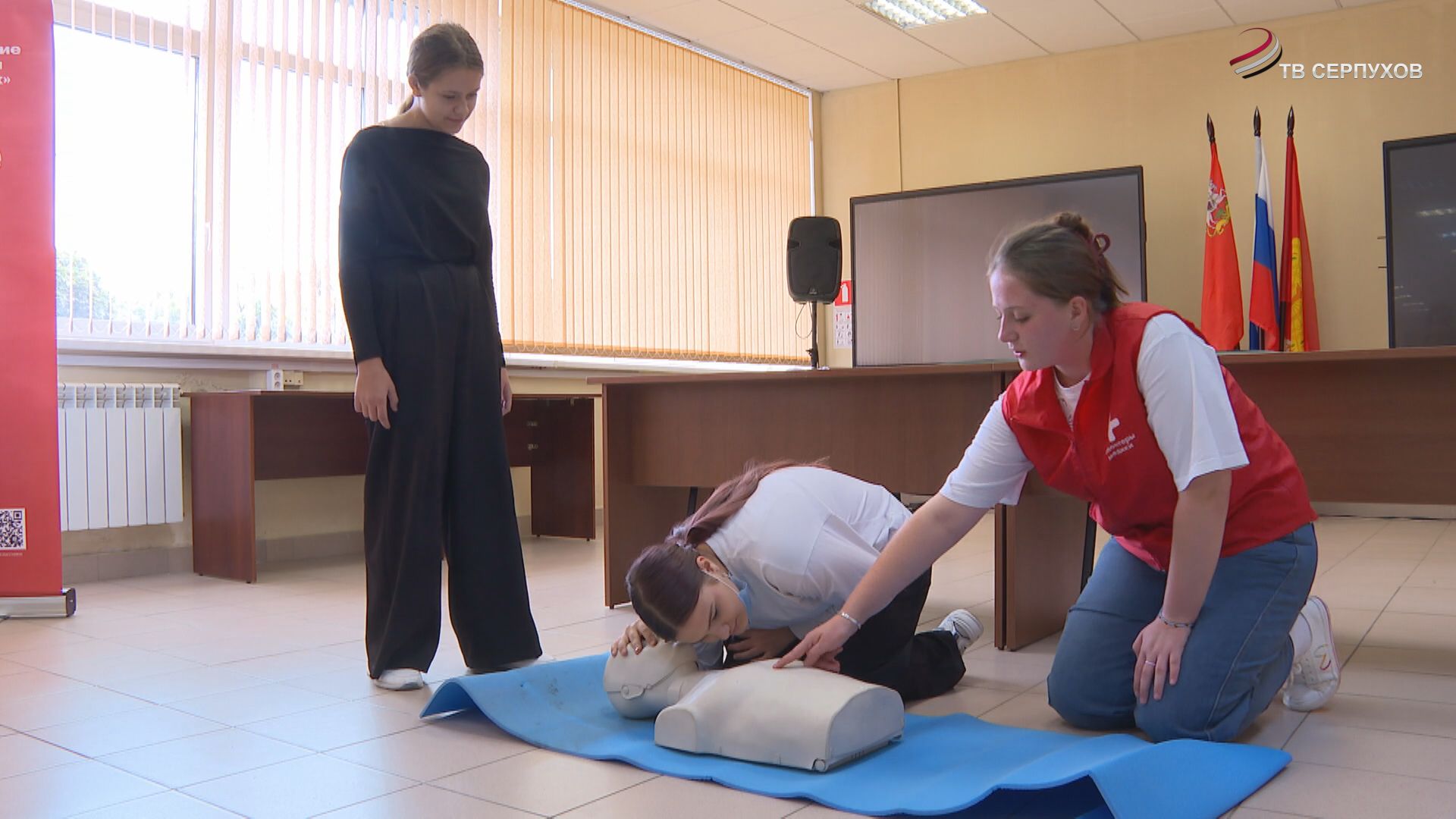 В округе продолжается акция «Научись оказывать первую помощь,спаси жизнь»