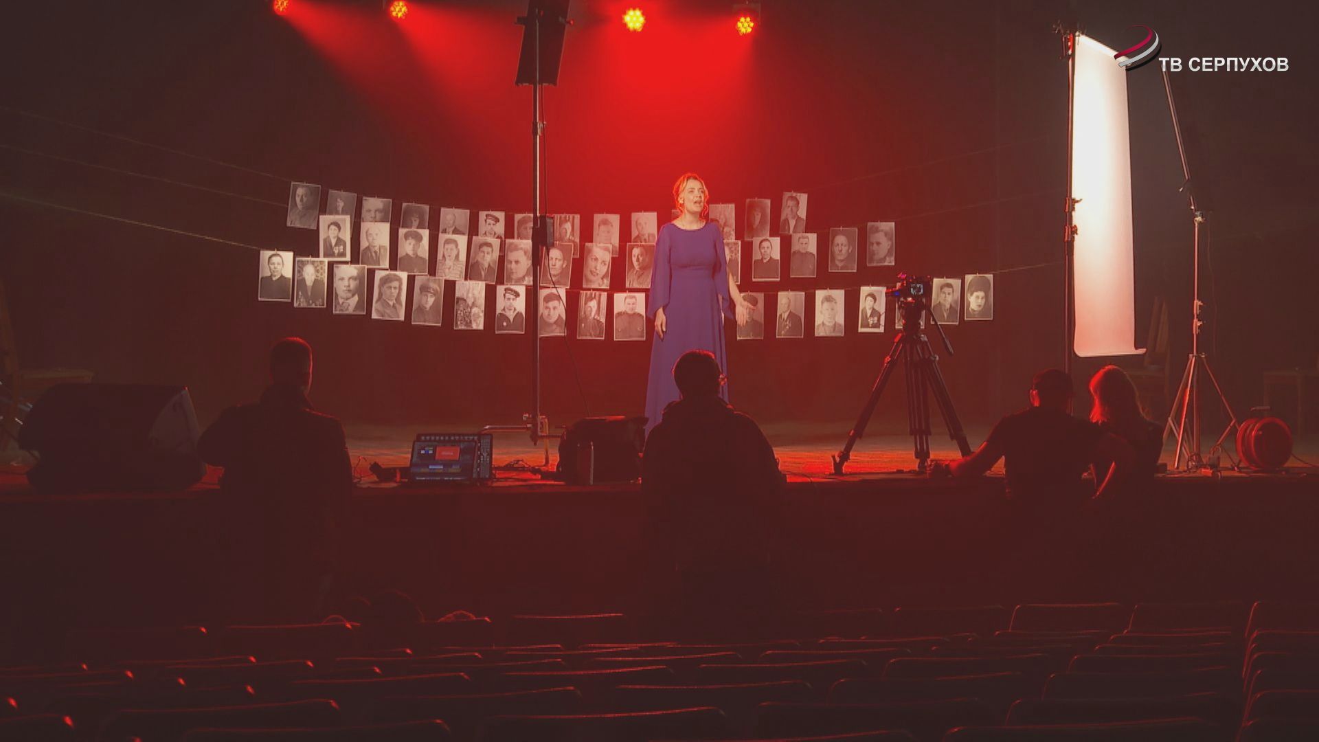 Записан первый клип проекта «Песни Победы на ОТВ-Серпухов»