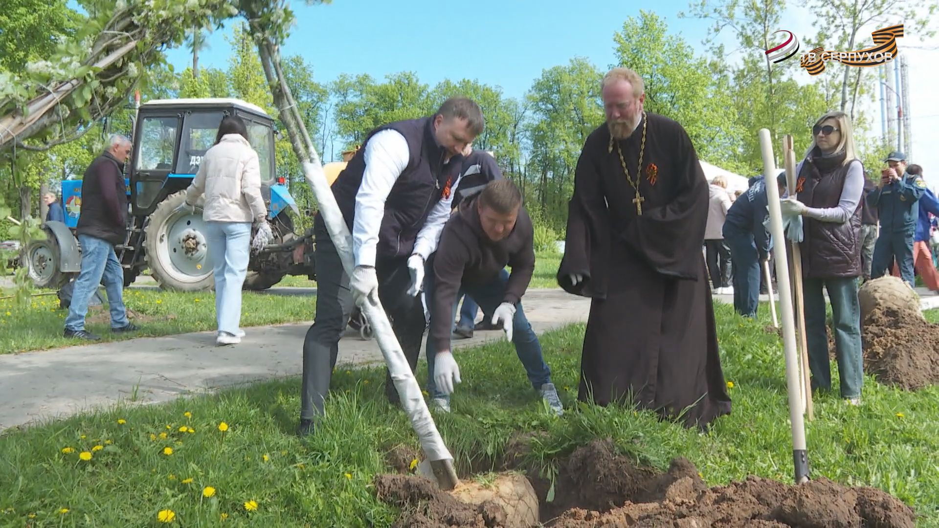 Серпухов присоединился к международной акции «Сад памяти»