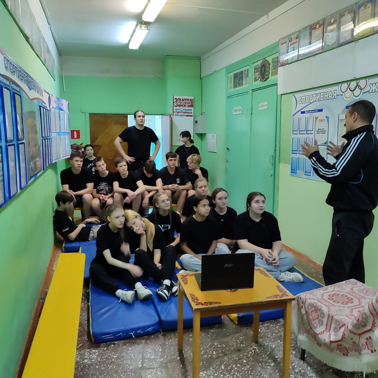 В Серпухове в МЦ «Молодость» прошла беседа о битве под Москвой